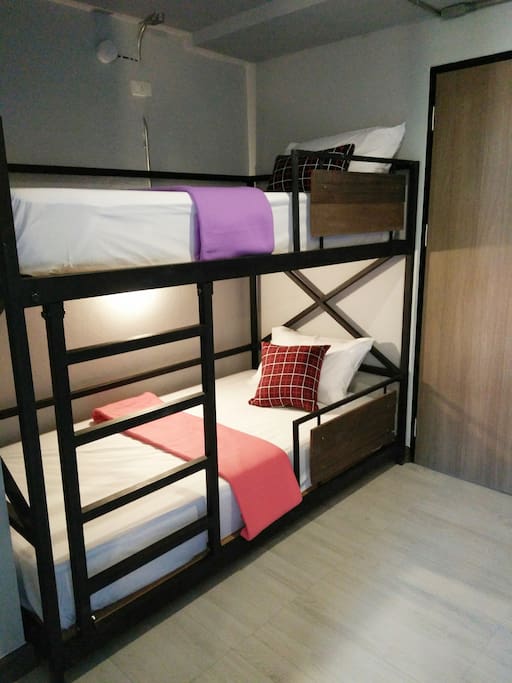 All beds are new and comfy.