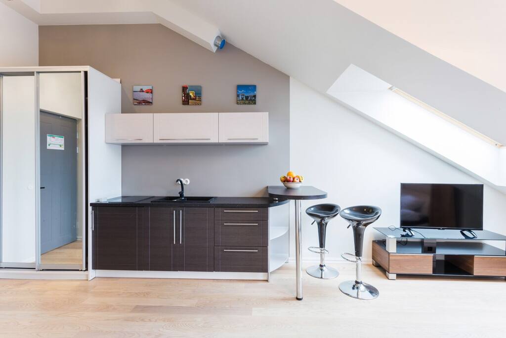 Penthouse apartments were built in December 2016. New, nice and clean