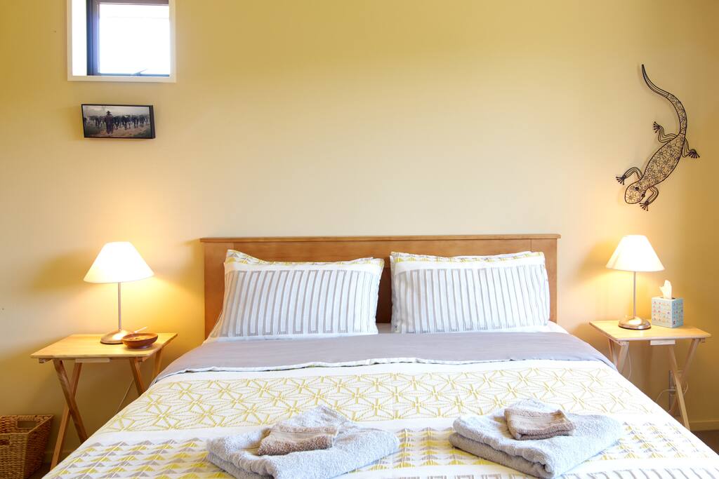 Bed is super comfortable. Fresh linen provided