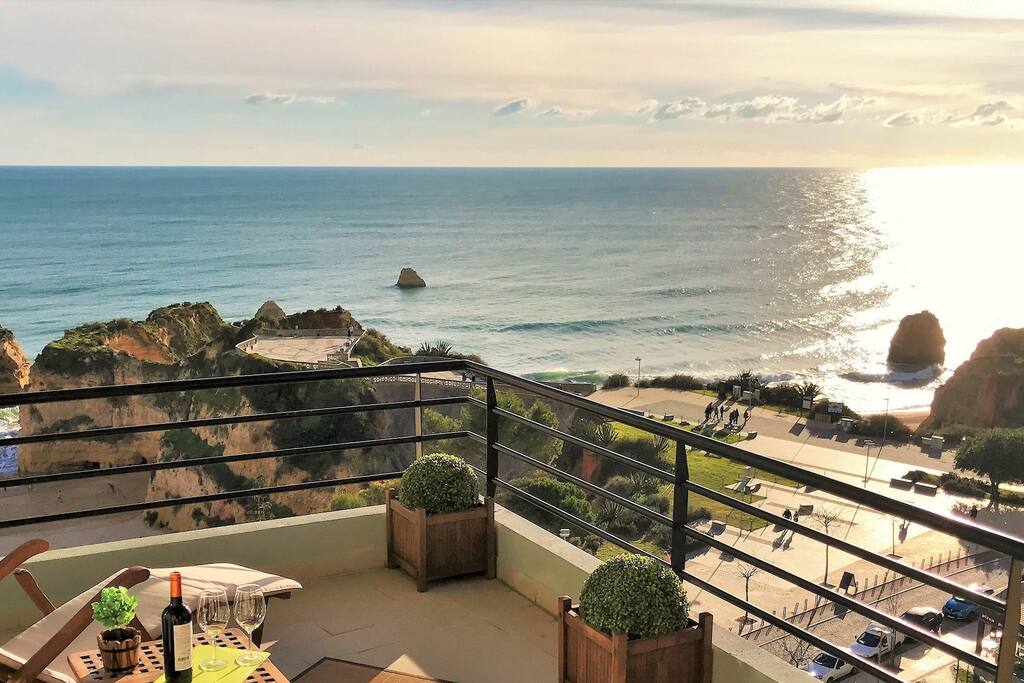 Vista para a praia