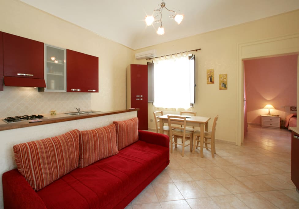 Living-room / kitchen