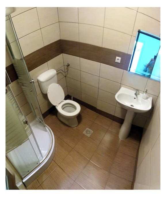 The bathroom