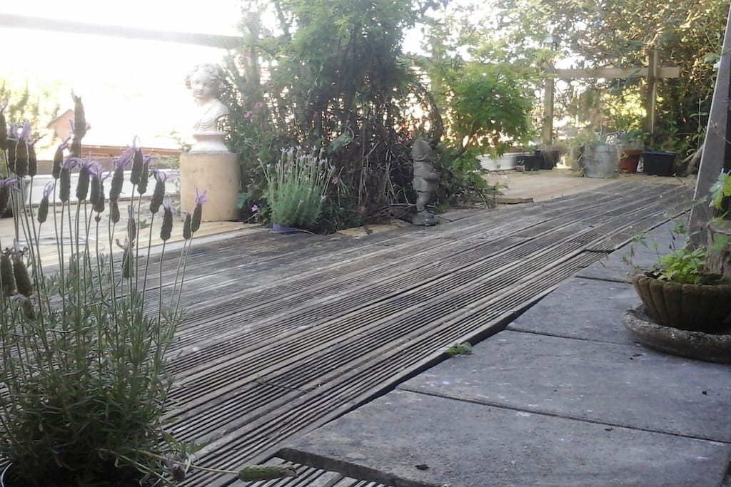 Front decking for you to sit and take in the view