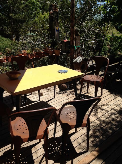 Terrasse sur cuisine