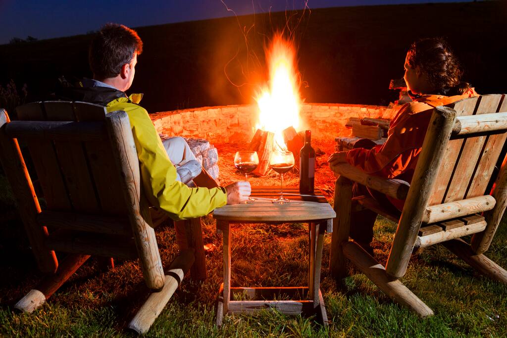 Outdoor Fire Pit Area