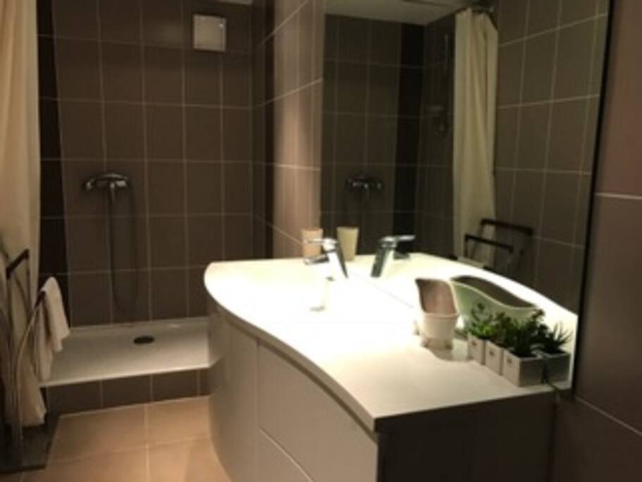 Douche, wc