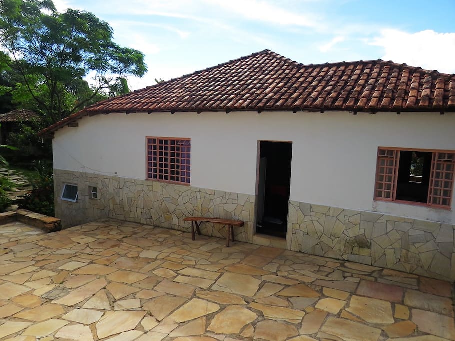 Garagem da casa.