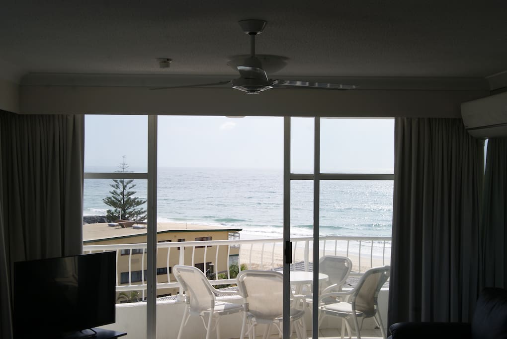 living room view