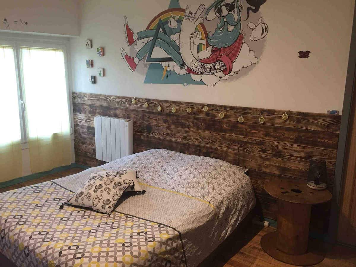 Habitación con balcón 