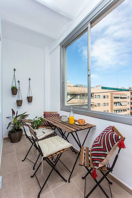 Closed balcony