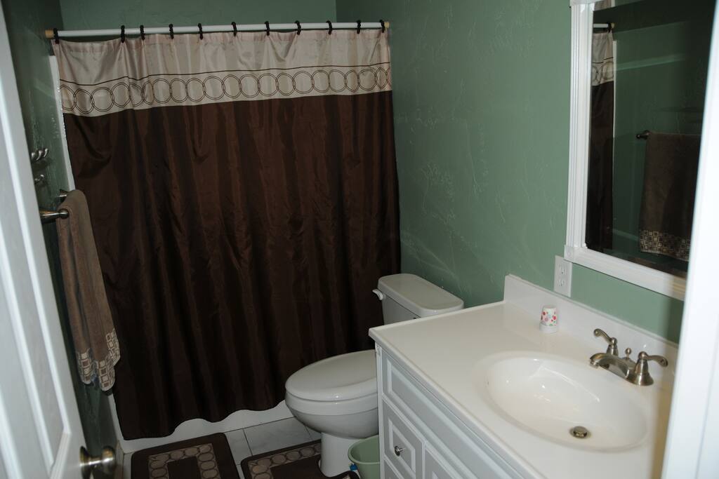 Bathroom may be private or shared