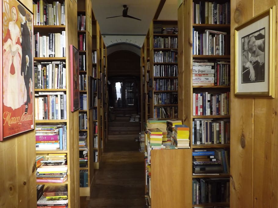 Filled with books