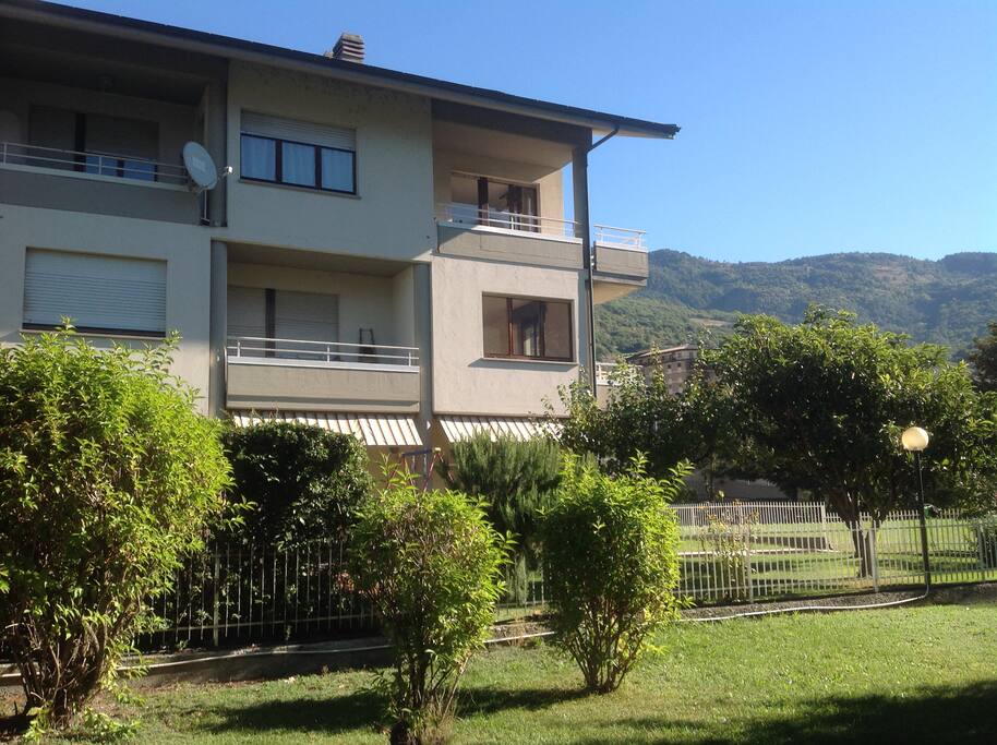 giardino a disposizione degli ospiti