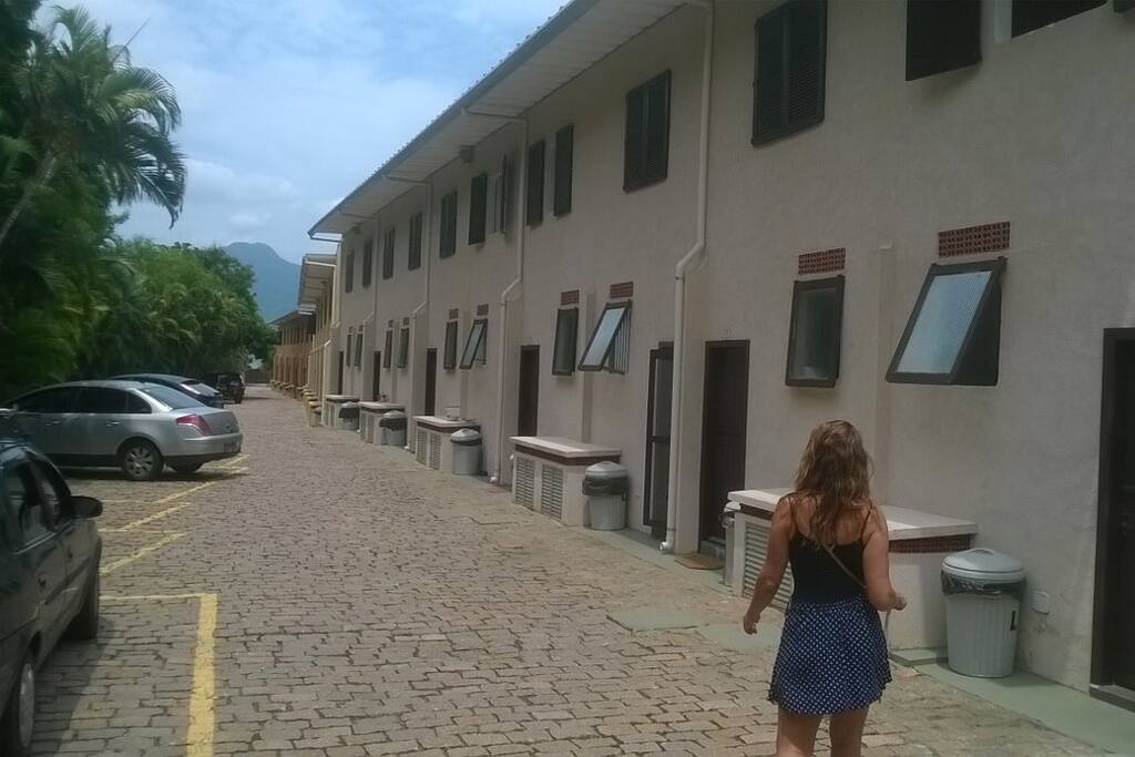 estacionamento e acesso pela cozinha