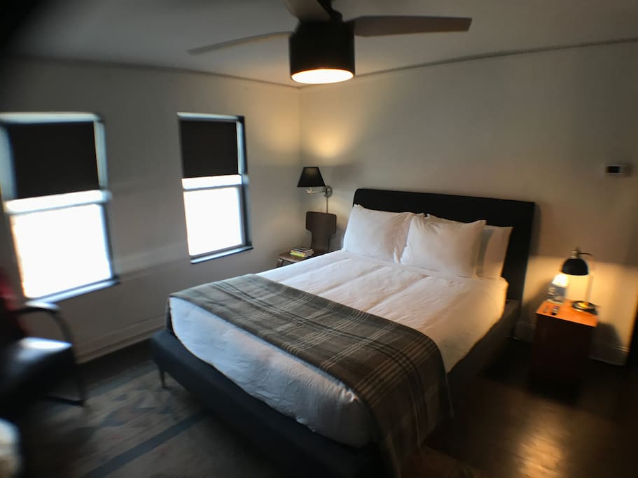 Street Side Queen Bedroom