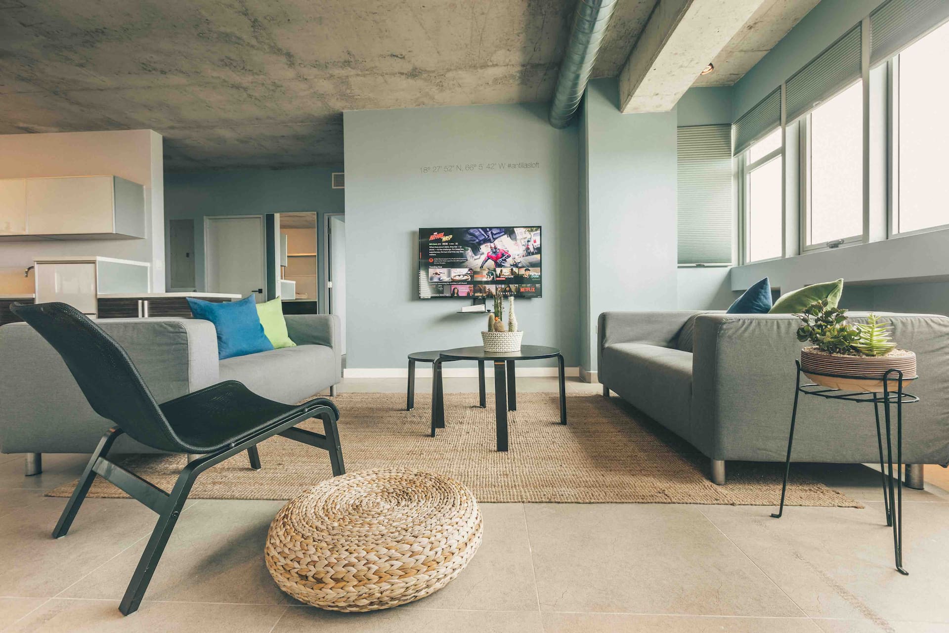 Panoramic View — Antillas Loft — Old San Juan & Condado