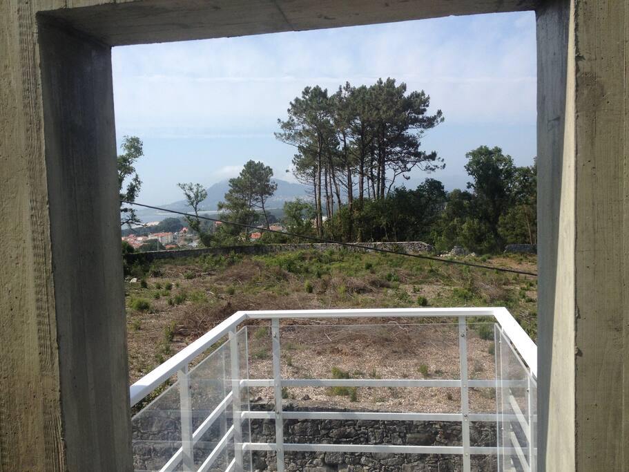 Varanda superior.
Vista mar