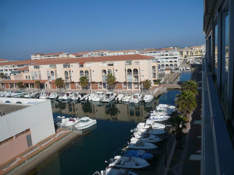 vue marina loggia