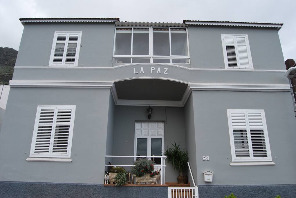 Fachada de la casa