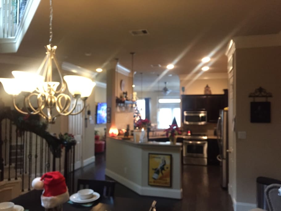 Fully decorated Kitchen