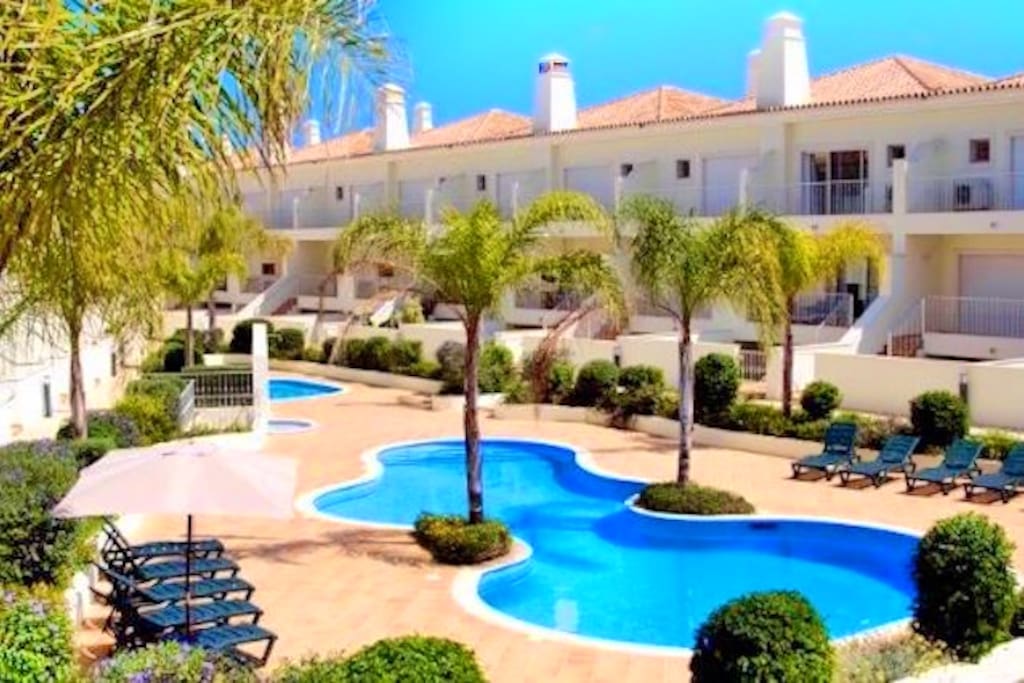 Garden and Pool Area