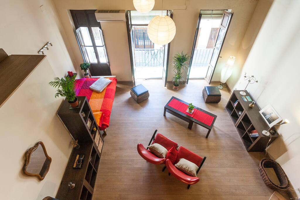 View from the mezzanine