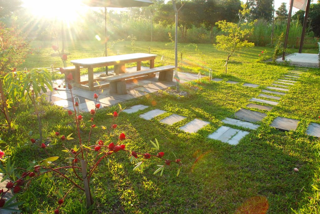休閒花園涼亭