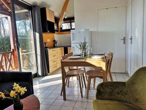 Chalet 6 pers at the foot of Lac des Settons