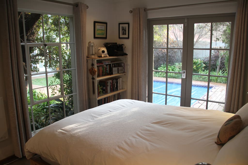 view to garden