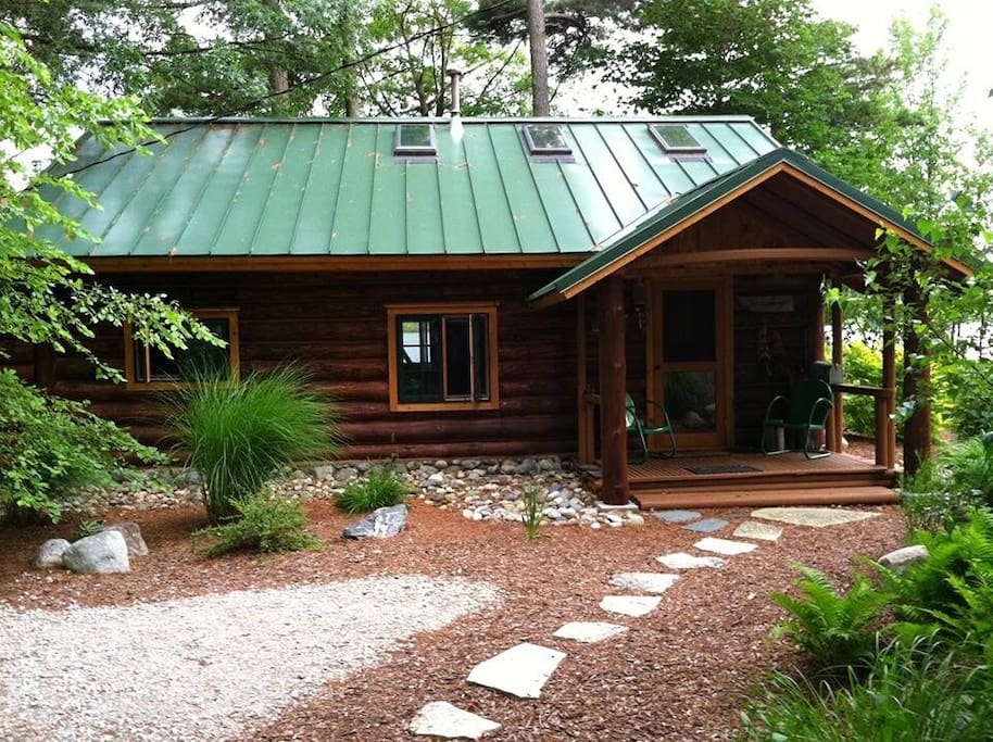 Bar Lake Lakefront Log Cabin: Walk to the Big Lake ...