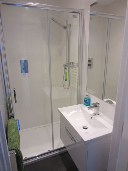Hudson Reed shower room.