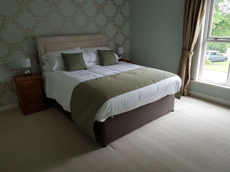 Bedroom with King sized bed