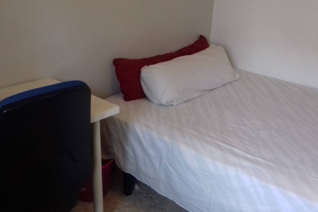 The room
