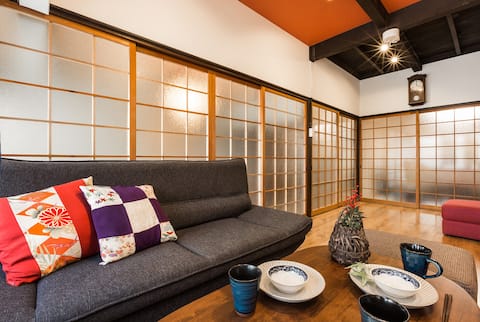 Kyoto Cozy Traditional House /7Bed /2Bath /2Toilet