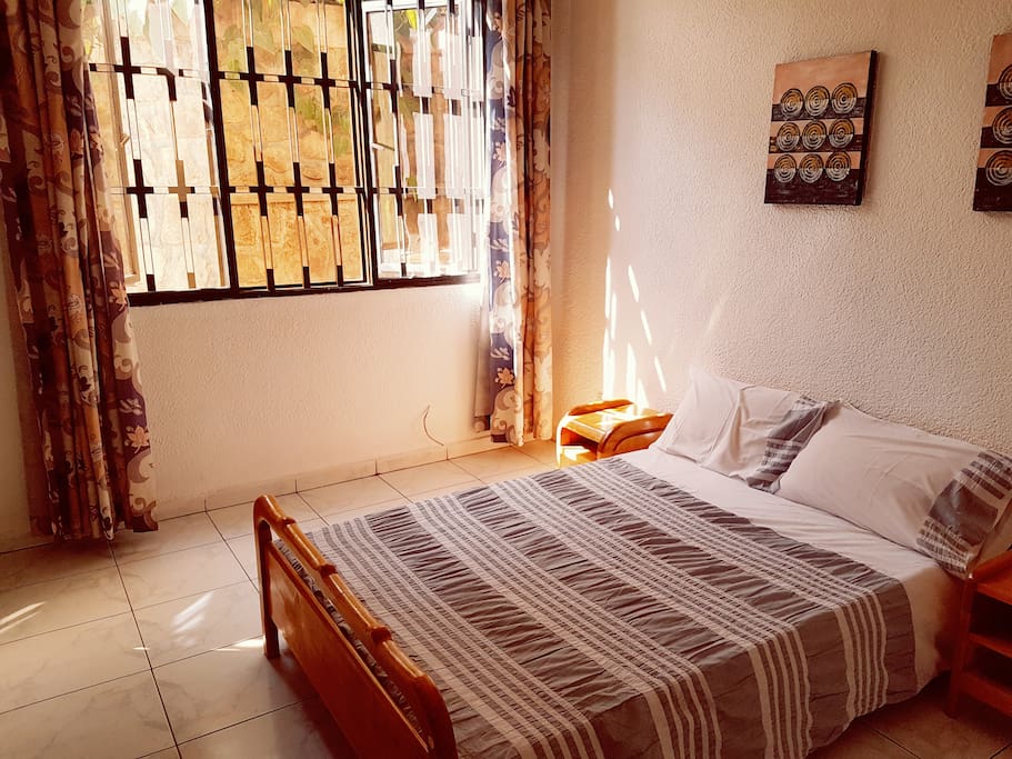 spacious Ensuite bedroom with Natural lighting