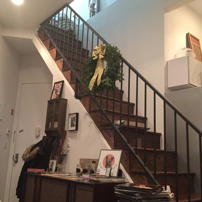 Staircase to the roof