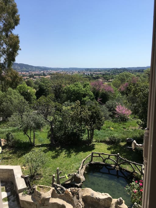 Vue sur Draguignan de l’appartement