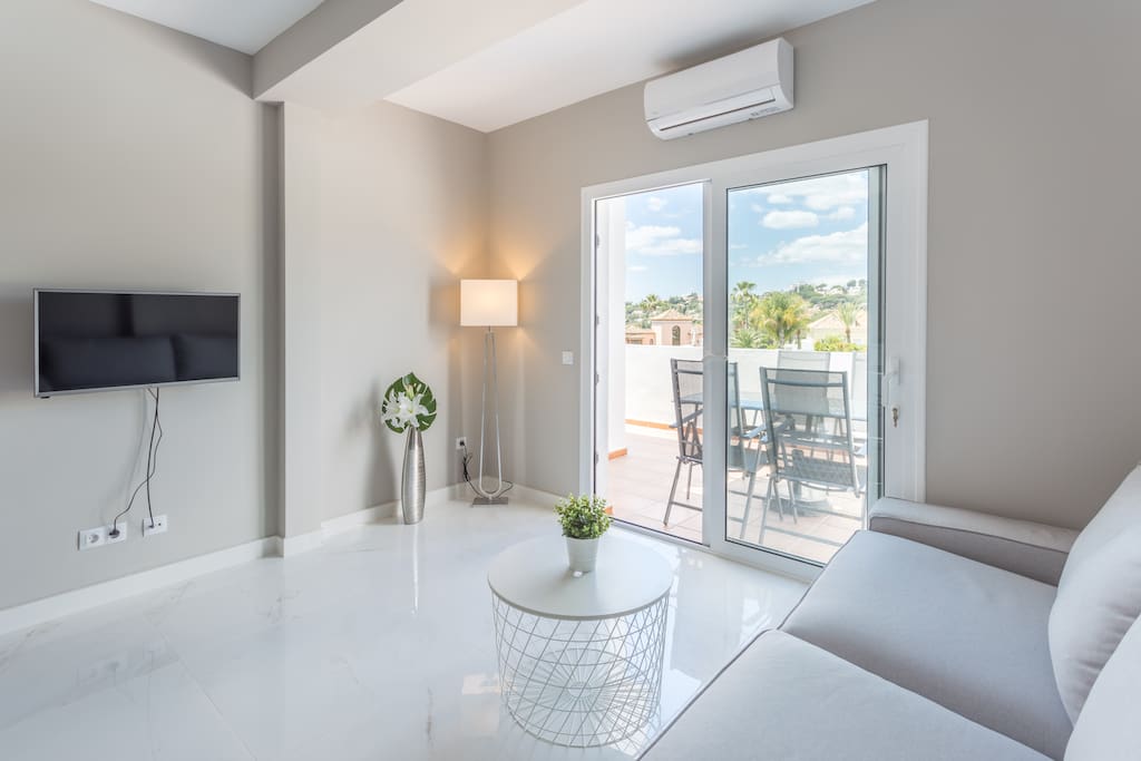 Brand new interiors and fully renovated living room