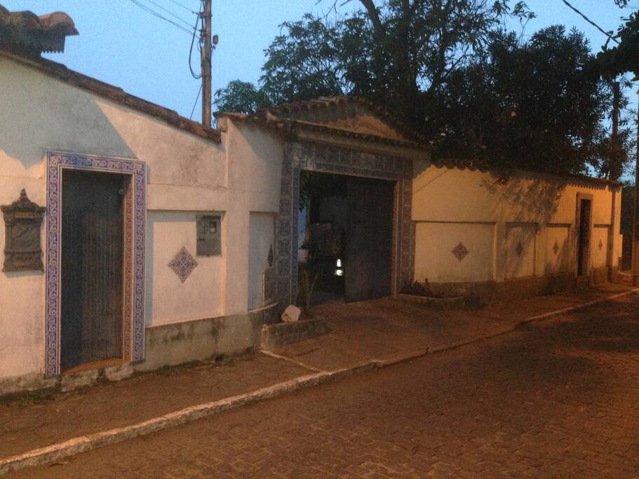 Entrada da casa.