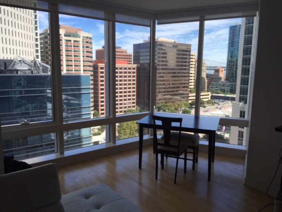 The view from the couch