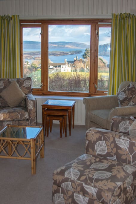 Sitting room with a seaview