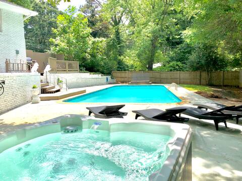 *Dial_5bdrm(7beds)*HotTub&Foosball*SUMMER:Pool