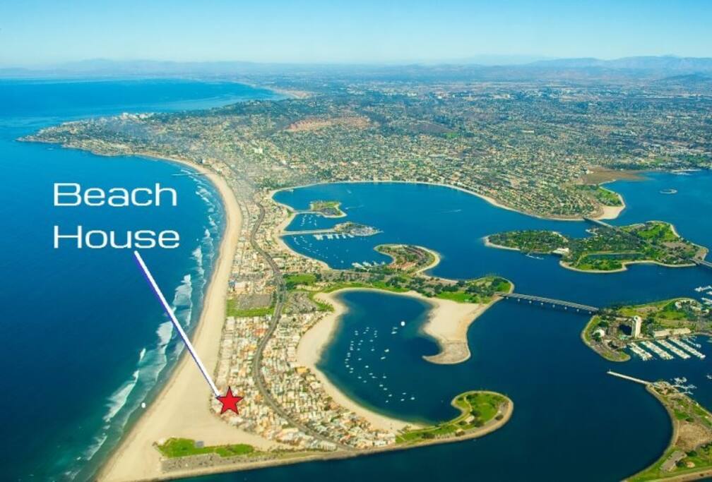 Located in South Mission Beach San Diego California