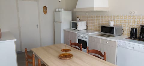 apartment in a good location geographically