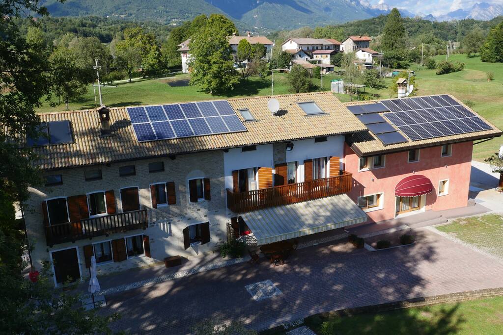 Foto panoramica del B&B.
