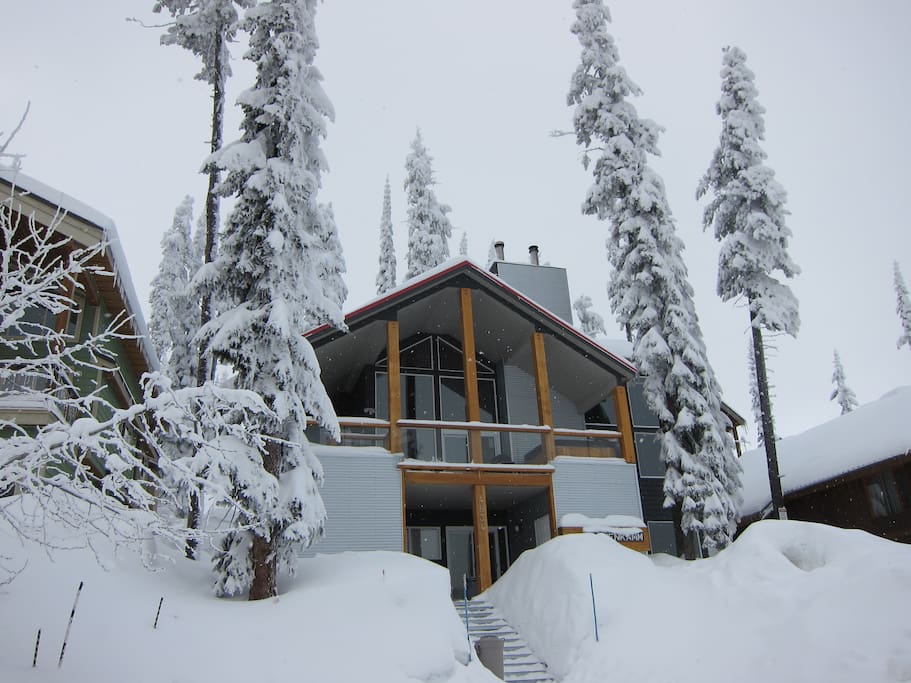 Chalet in December