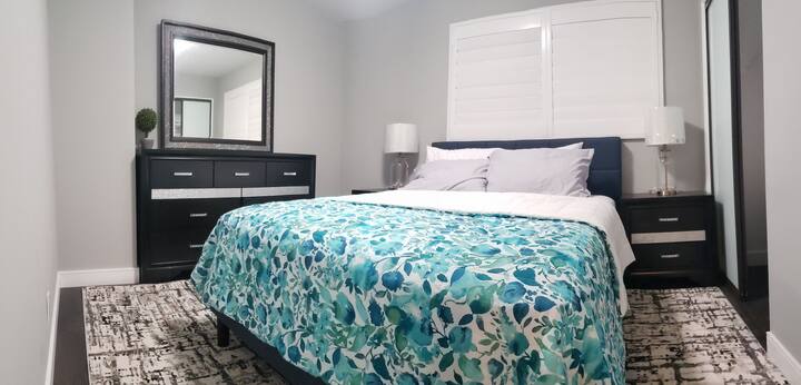 Habitación#3 con cama tamaño queen. 