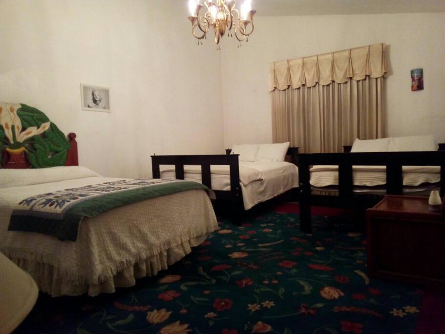 habitación cómoda.