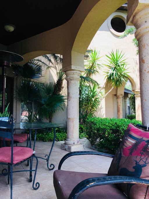 Patio area