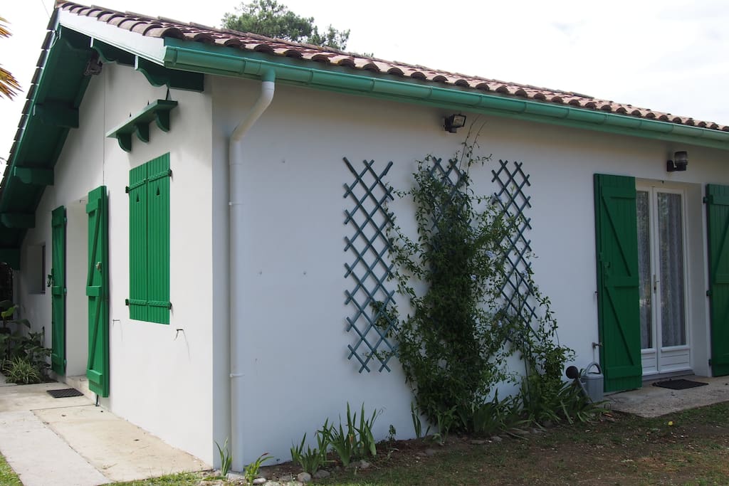 La maison avec ces deux entrées